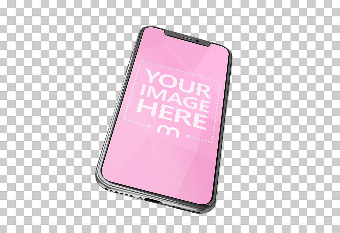 3D transparent and PNG iphone mockup maker