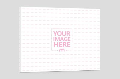 30x40 Mirror Canvas Wrap Mockup