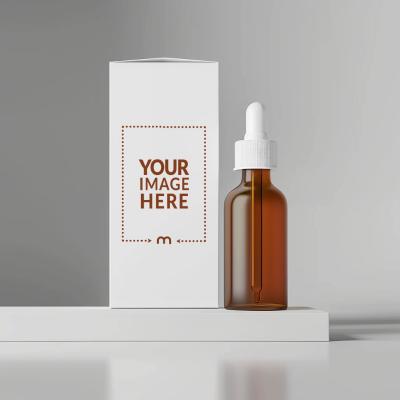 Cosmetics Packaging Mockup on Isolated Background