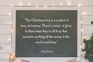 Andy Rooney Christmas Quote Template