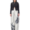 ANTRACITE KNIT CARDIGAN WITH EMBELLISHMENT marques almeida