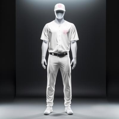 Baseball Jersey and Cap Mockup Generator on Mannequin