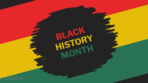 Black History Month LinkedIn Post Template