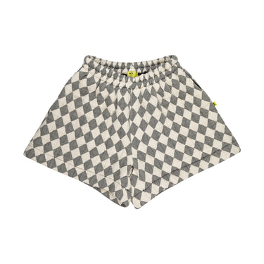 BLACK AND WHITE PADDED SHORTS ma kids