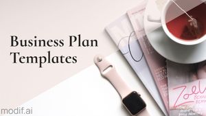 Business Plan Templates Design