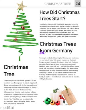 Christmas Newspaper Article Template