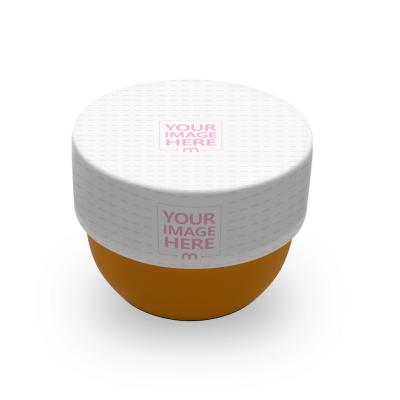 Cosmetic Container Cover Mockup for Beauty Cream Packaging