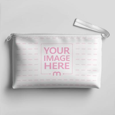 Cosmetics Bag Mockup with Isolated Background