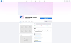 Facebook New Profile Mockup (2020)