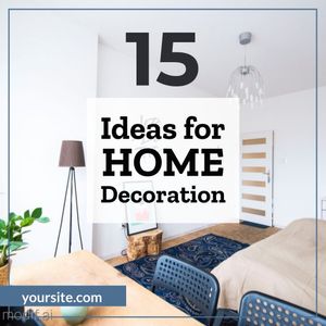 Free Home Decoration Idea Instagram Post Maker