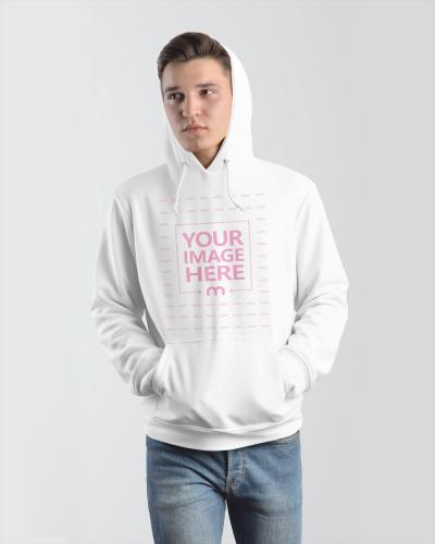 Front View Hoodie Mockup