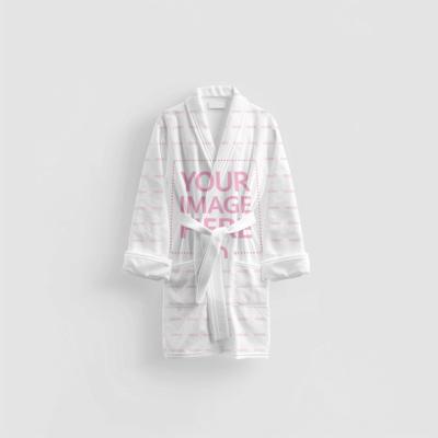 Hotel Bathrobe Mockup For Branding and Showcasing