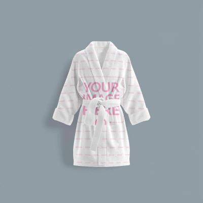 Hotel Bathrobe Mockup in Isolated Background