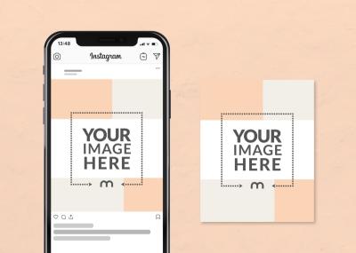 Instagram Feed Post Mockup Template