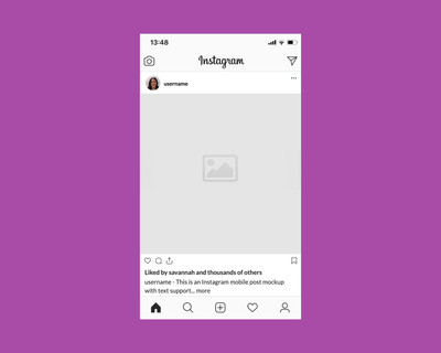 Instagram Post Mockup Maker