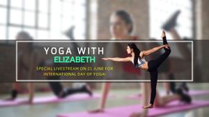 International Day of Yoga Youtube Channel Art