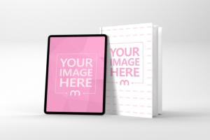 iPad and Book Cover Mockup Generator