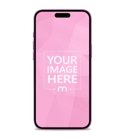 iPhone 16 Plus Vertical View Mockup Generator Online