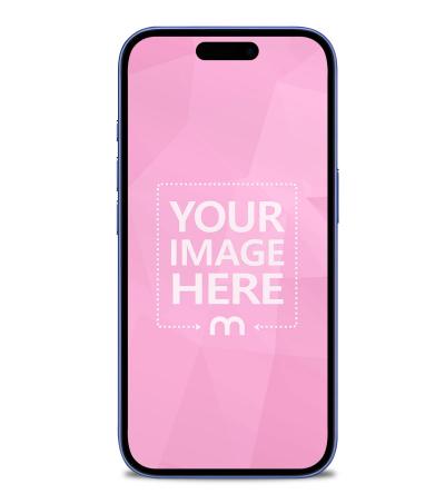 iPhone 16 Vertical View Mockup Generator