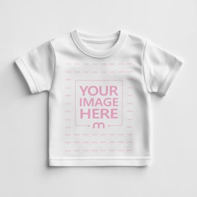 Kidswear T-Shirt Mockup for Branding and Showcasing