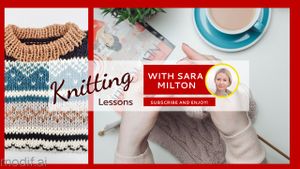 Knitting Lessons Youtube Banner