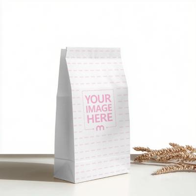 Kraft Packaging Bag Mockup for Food Items