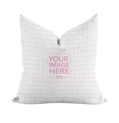 Matte Cotton Texture Pillow Mockup