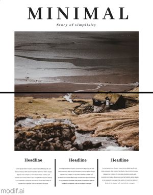 Minimal Newspaper Template