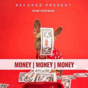 Money Music Cover Template