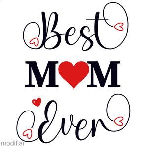 Mug Best Mother Ever Design Template