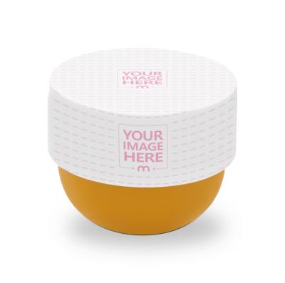 Plastic Cream Jar Cover Mockup for Skincare Branding