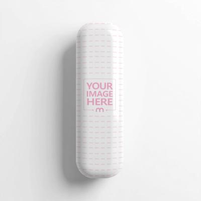 Push Pop Mockup on Isolated White Background for Product Design