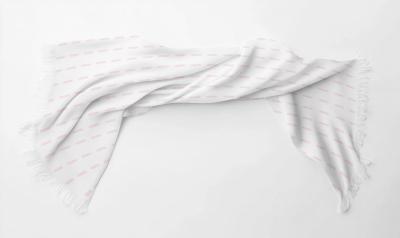 Scarf Mockup on Minimal Isolated Backdrop for Premium Fashion Designs