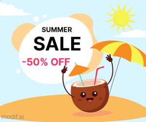 Summer Sale Facebook Post