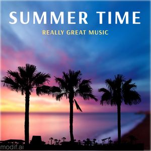 Summer Time Music Cover Template