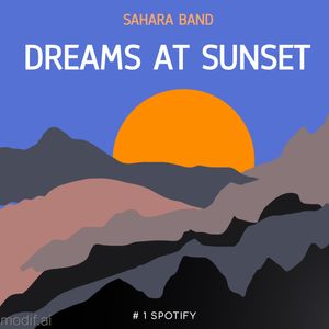 Sunset Music Cover Template