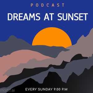 Sunset Podcast Cover Template