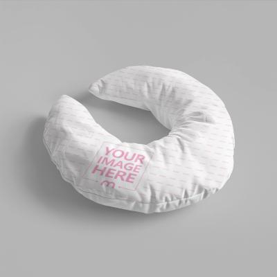 Travel Pillow Mockup in Isolated Background