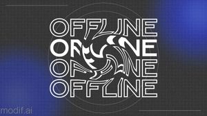 Twitch Offline Banner Design Template