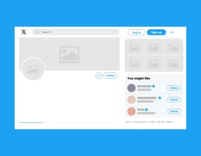 Twitter X Profile Mockup Generator (Desktop)