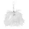 WHITE FEATHER BAG marques almeida
