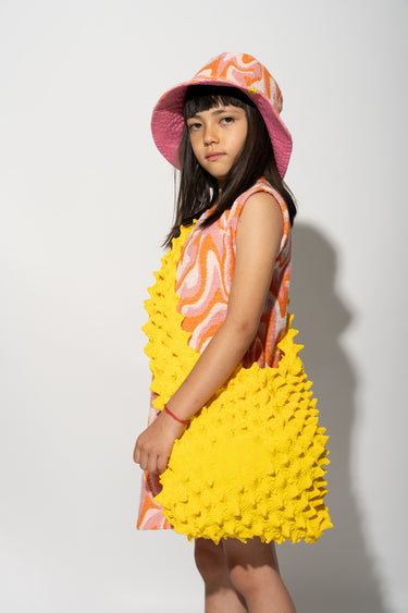 YELLOW SPIKE BAG makids